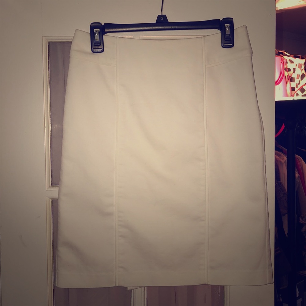 NY&C White Pencil Skirt Size 2